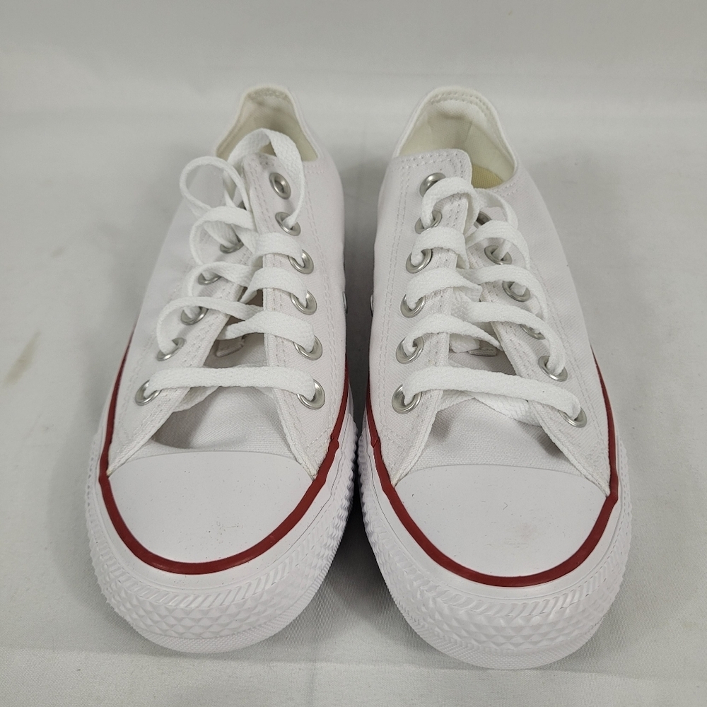 Converse Chuck Taylor All Star Low Top Shoes Sneakers White Unisex M-5, W-7 NIB - Picture 2 of 10